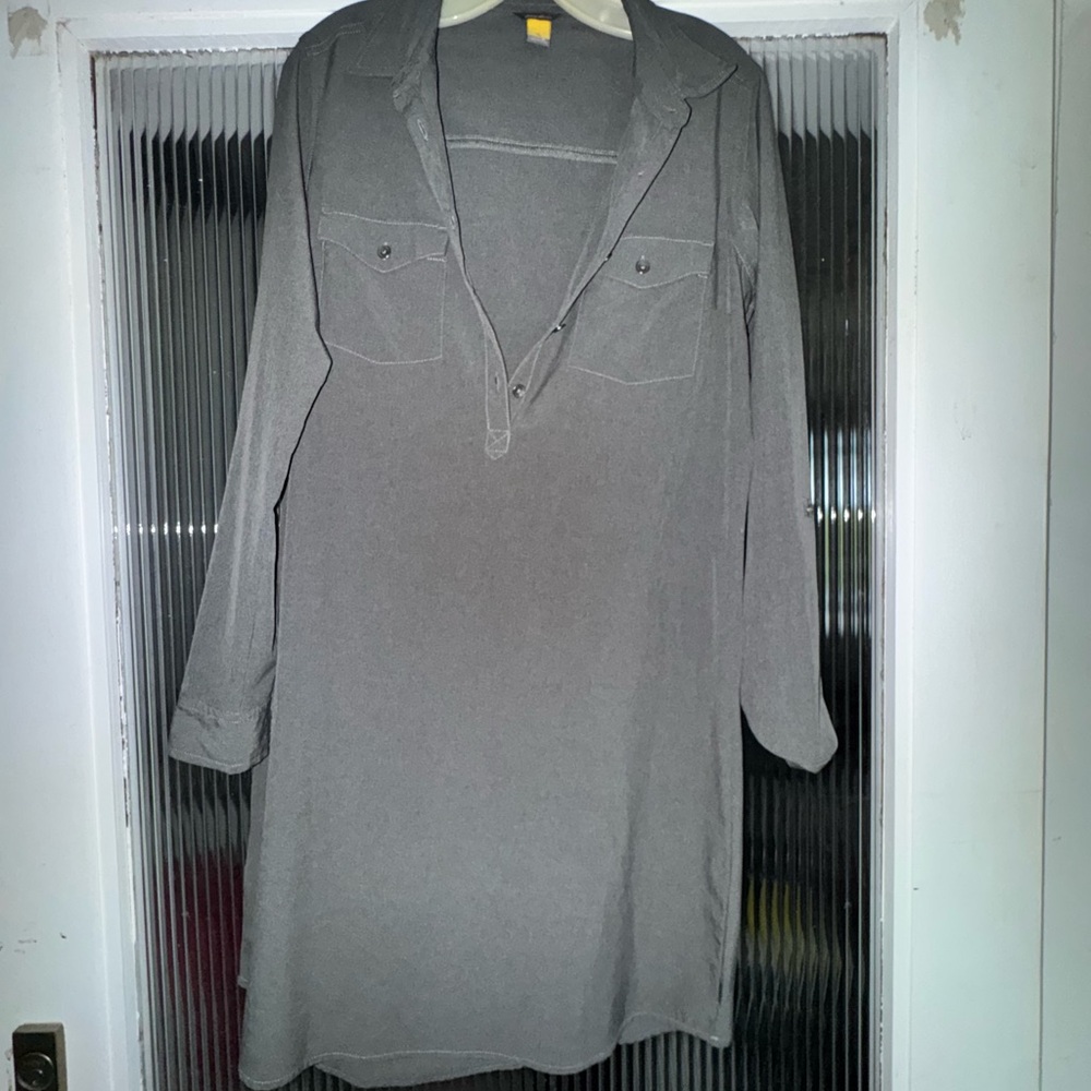 Eddie Bauer Women's Charcoal dress